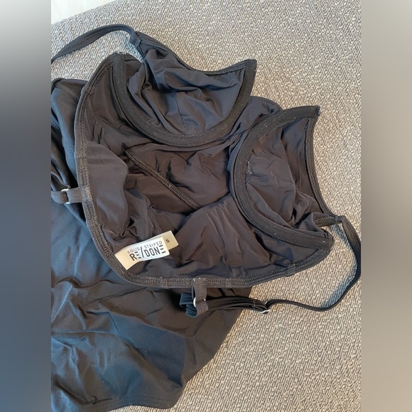 Black one piece REDONE X solid and striped - Picture 3 of 3